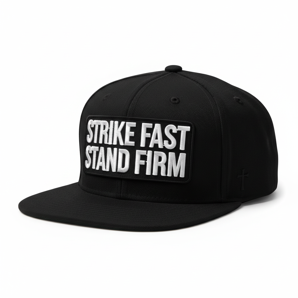 Strike Fast Stand Firm Snapback Cap